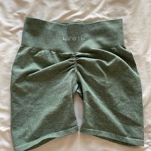 NVGTN scrunch butt shorts. Size medium. Worn once.